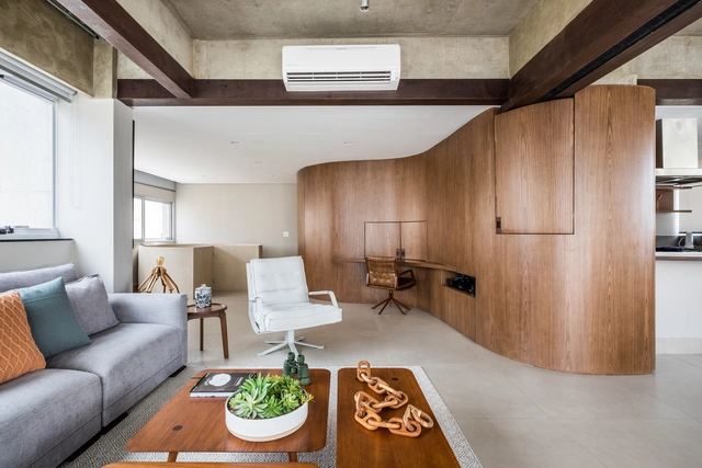 Duplex Curva / Mandarina Arquitetura - Fotografía interior, Interiores De Apartamentos