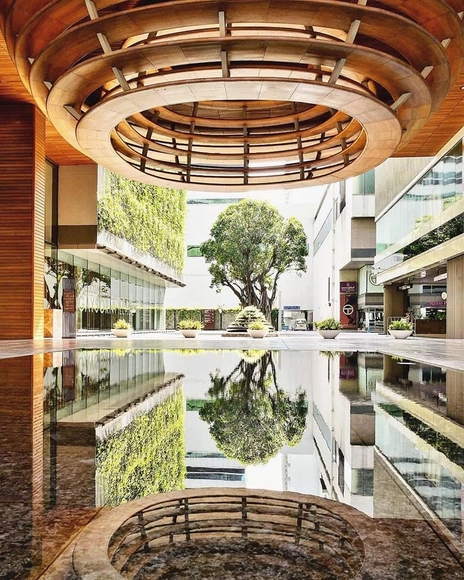 Gaysorn II Tower / Architects 49 + CL3 Architects - Interior Photography, Retail , Courtyard, Beam