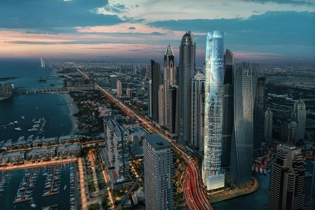 El hotel más alto del mundo tendrá lugar en Dubai Marina - Imagen Principal