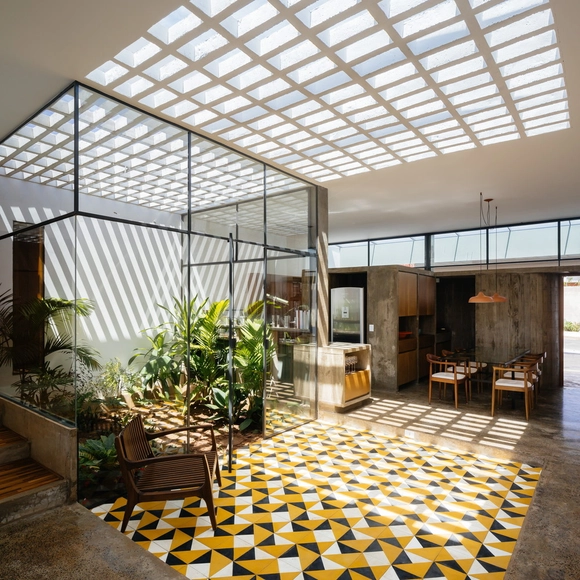 Cor e geometria: 16 projetos com ladrilho hidráulico - Imagem de Destaque