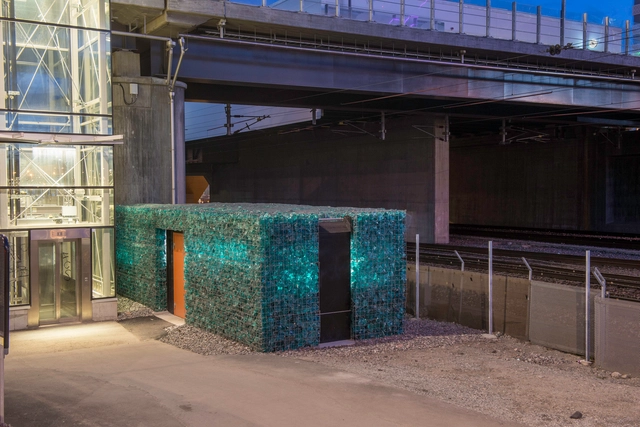 Estación de reciclaje / AIX Arkitekter - Fotografía exterior, Otras Estructuras