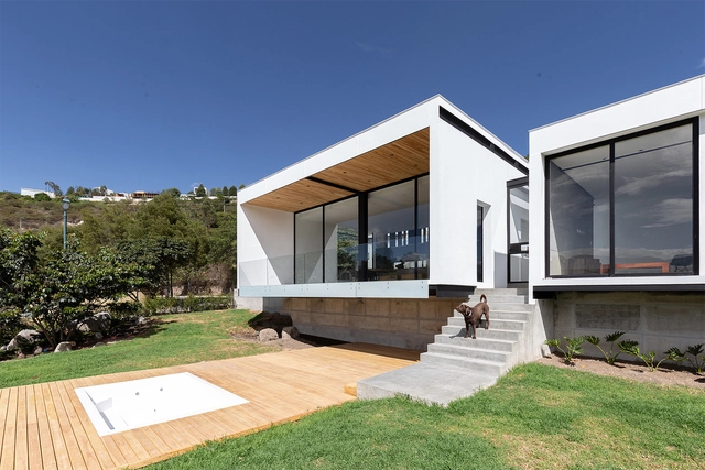 DA House / Bernardo Bustamante Arquitectos - Exterior Photography, Houses, Garden, Facade