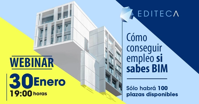 Webinar: Cómo conseguir empleo si sabes BIM - Imagen Principal