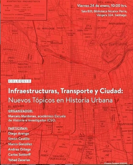 Coloquio “Infraestructuras, transporte y ciudad: nuevos tópicos en Historia Urbana” - Imagen Principal