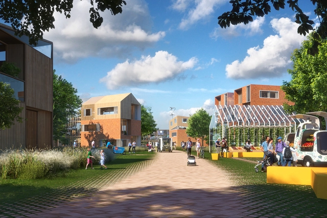 UNSense Develops an Adaptive Neighborhood of 100 Homes, part of UNStudio Brainport Smart District Master Plan - Featured Image