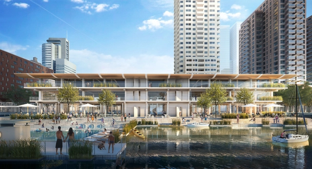 Powerhouse Company 公开鹿特丹悬浮木屋办公室设计方案 - 主图