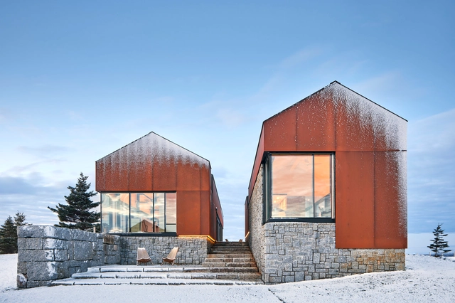 Casa Smith  / MacKay-Lyons Sweetapple Architects - Fotografía exterior, Casas, Fachada, Escaleras
