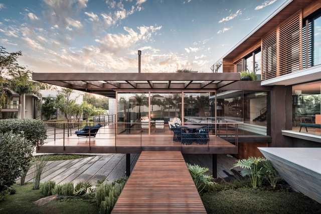 Frame House / Stemmer Rodrigues Arquitetura - Exterior Photography, Houses, Garden