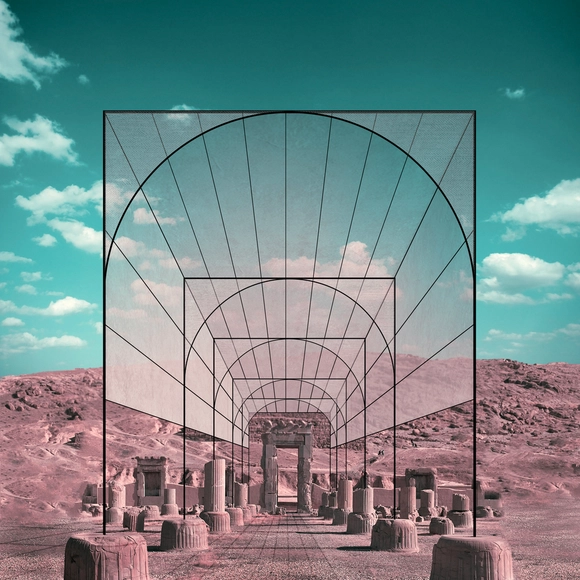 Retrofuturismo: Persépolis reinventada a través de marcos minimalistas - Imagen Principal