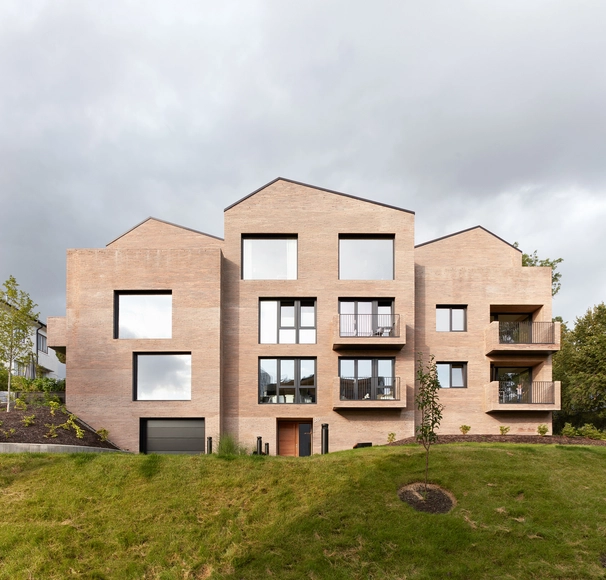 Villa Ask Housing / Reiulf Ramstad Architects - Exterior Photography, Apartments, Facade