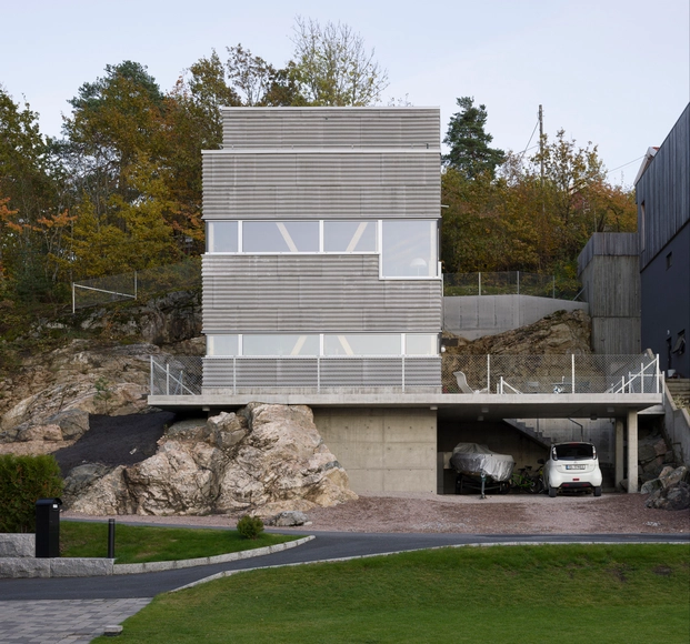 Villa Oreveien / Lie Øyen Arkitekter - Fotografía exterior, Casas