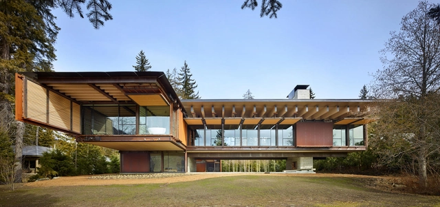 Casa Whistler Ski / Olson Kundig - Fotografía exterior, Casas, Fachada