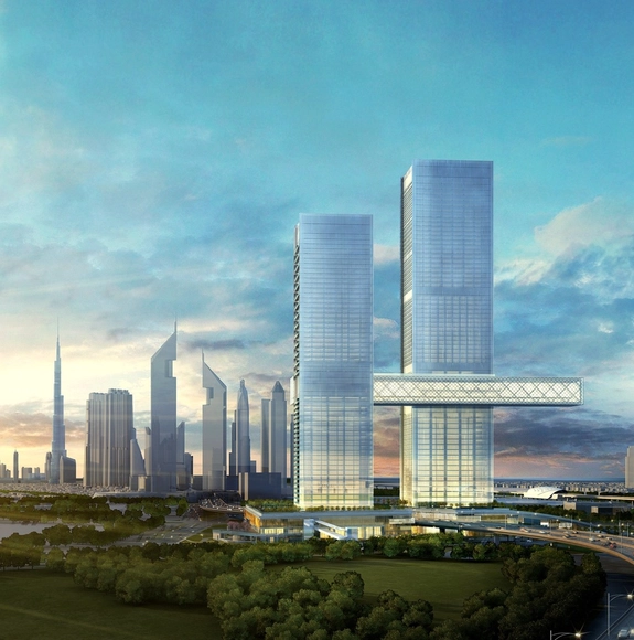 Arranha-céu em Dubai terá a maior estrutura em balanço do mundo - Imagem de Destaque