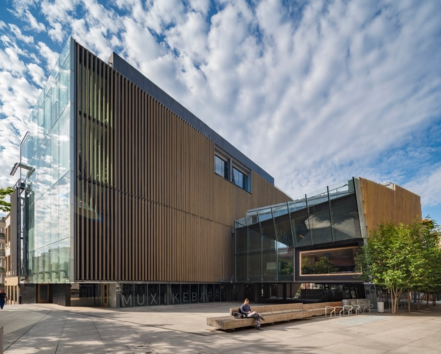 Muxikebarri Center of Performing Arts and Music School / LMU Arkitektura - Exterior Photography,  Performing Arts Center , Facade