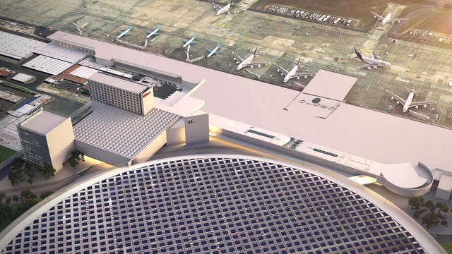 Proyecto ganador para la ampliación de la Terminal 1 del Aeropuerto de Guadalajara - Imagen Principal