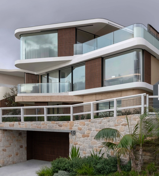 Pacific View Point House  / Luigi Rosselli - Exterior Photography, Houses, Facade, Balcony