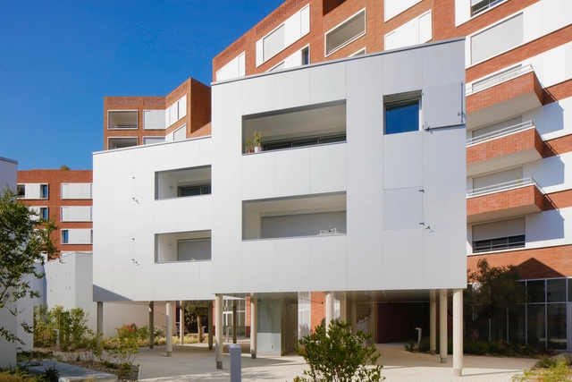 Les Abattoirs Housing / ppa architectures - Exterior Photography, Apartments, Facade