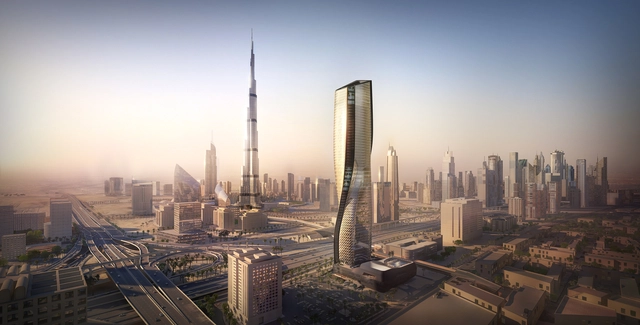 UNStudio divulga imagens das obras da Torre Wasl em Dubai - Imagem de Destaque