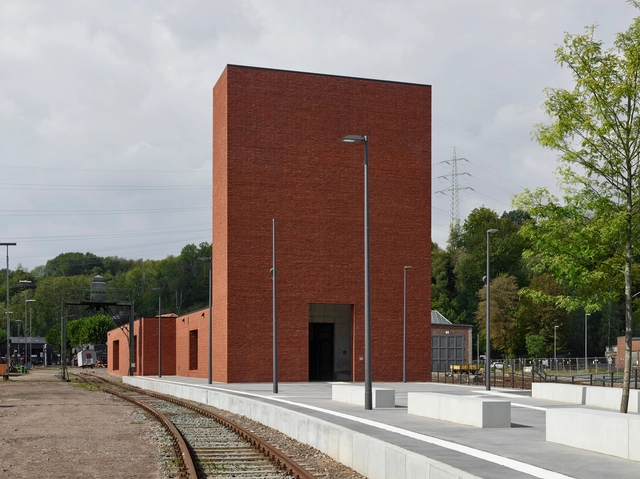 波鸿铁路博物馆 / Max Dudler - 建筑图, 博物馆, 表皮