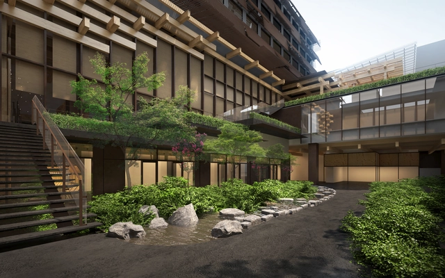 Hotel projetado por Kengo Kuma é inaugurado em Kyoto - Imagem de Destaque