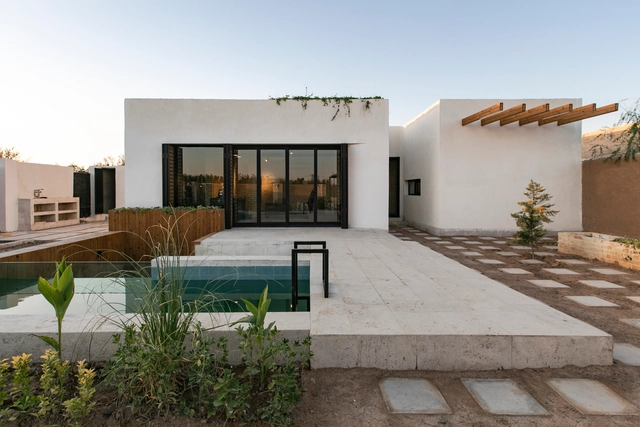 Residência Branca / EZ Studio - Fotografia de Exterior, Casas, Jardim, Fachada