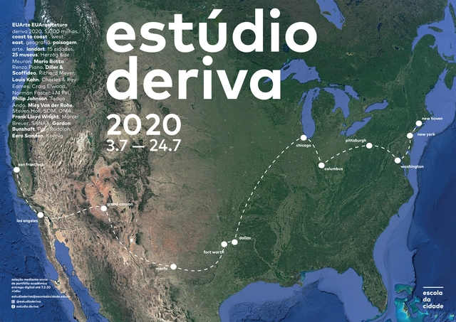 Escola da Cidade - Programa Estúdio Deriva 2020 nos EUA - Imagem de Destaque
