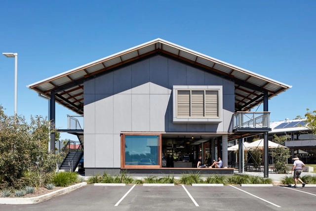Restaurante Barrio / DFJ Architects - Fotografía exterior, Restaurant
