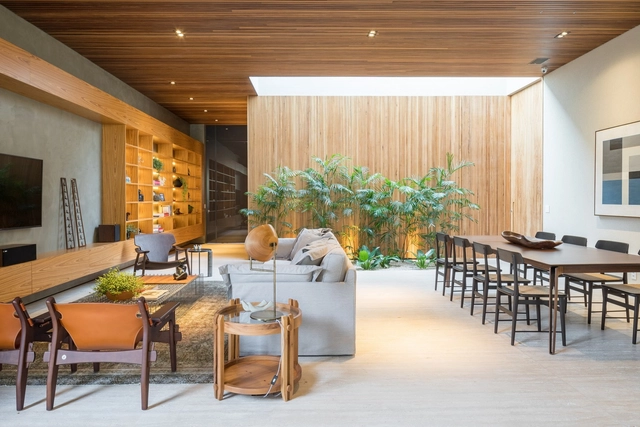 Casa Baru / MAAI Arquitetos Associados - Fotografia de Interiores, Casas, Mesa, Cadeira