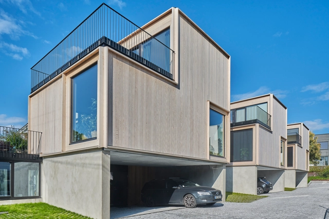 Casas Skogbrynet / R21 Arkitekter - Fotografía exterior, Casas, Fachada