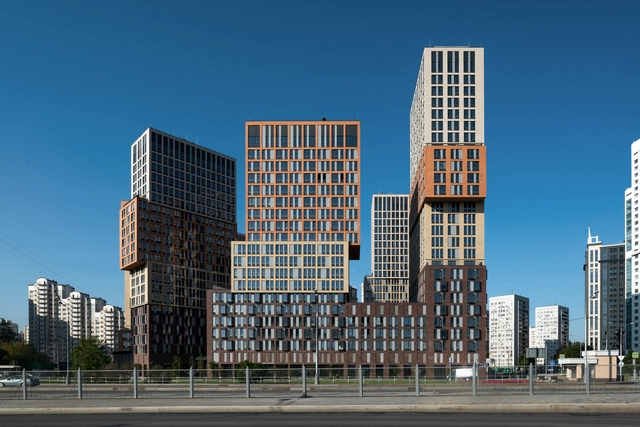 Vander Park / de Architekten Cie. - Fotografia de Exterior, Apartamentos, Fachada