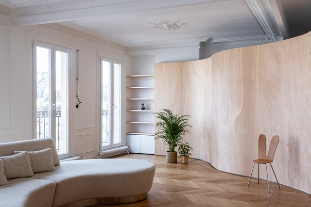 Apartamento Wood Ribbon / Toledano+Architects - Fotografia de Interiores, Apartamentos, Dormitório
