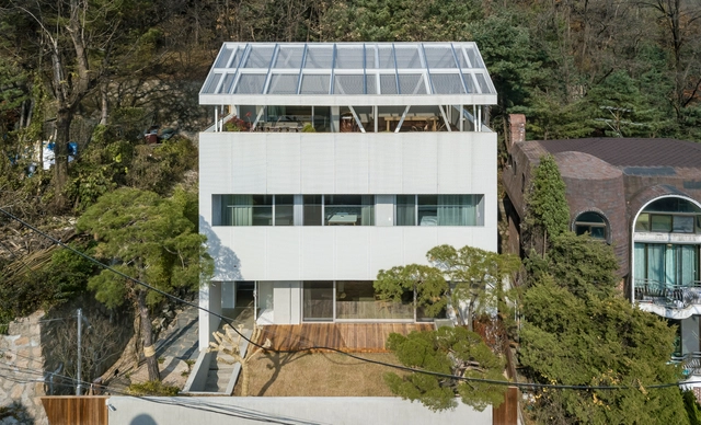 韩国首尔旧基洞住宅 / BCHO Partners - 建筑图, 独立住宅, 表皮