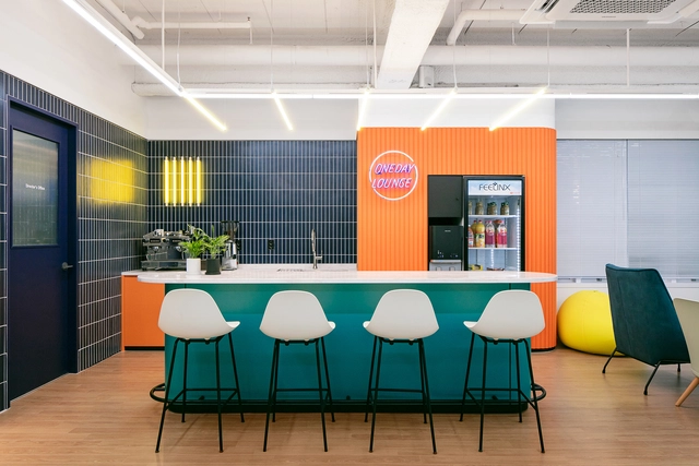 Oneday Dentistry Share Office / Design m4 - Interior Photography, Offices Interiors, Door, Table, Chair