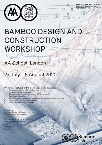 AA/ITB Advanced Bamboo Design and Construction Summer Workshop - Featured Image
