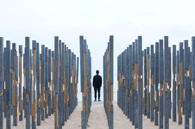 明镜台 / RSAA/ 庄子玉工作室 - 建筑图, 临时装置