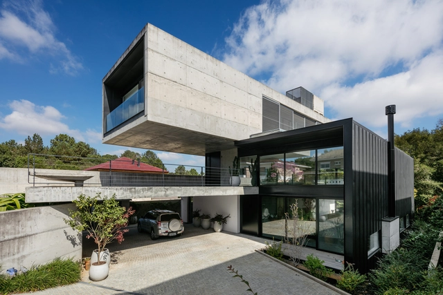 Casa BRM / Biselli Katchborian Arquitetos - Fotografía exterior, Casas, Fachada
