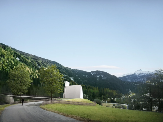 Herzog & de Meuron presenta su diseño para una capilla en Suiza - Imagen Principal