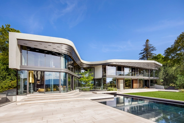 Villa Courbe / SAOTA - Fotografia de Exterior, Casas, Fachada
