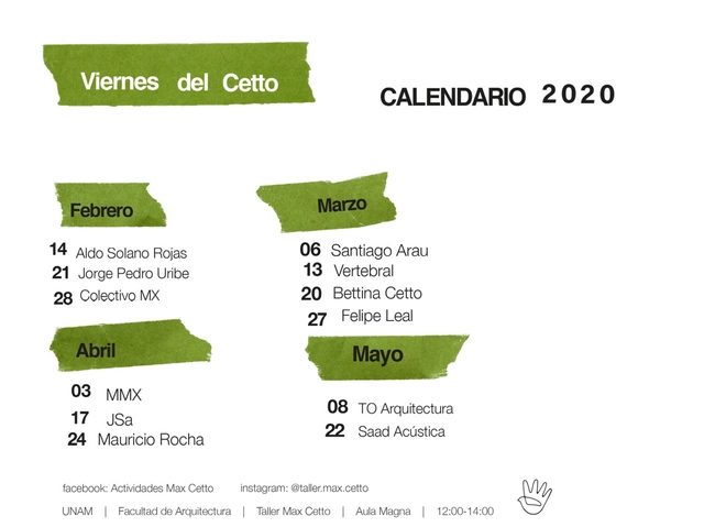 Viernes del Cetto 2020 - Imagen Principal