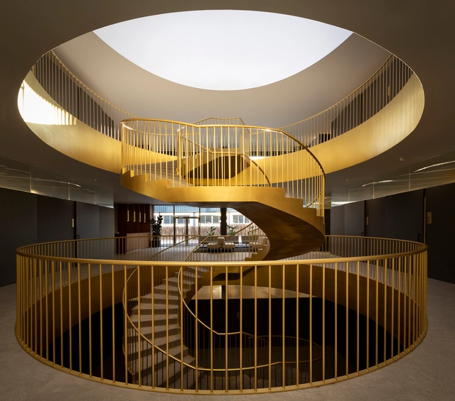 Tienda Sedka Novias / Pablo Muñoz Payá Arquitectos - Fotografía interior, Tienda, Escaleras, Barandas