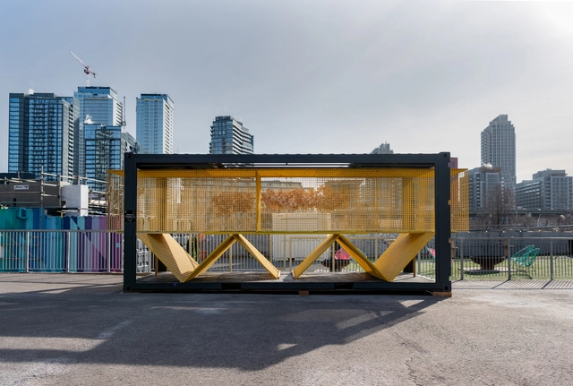 Stackt Summer Installation / StudioAC - Exterior Photography, Temporary Installations, Facade