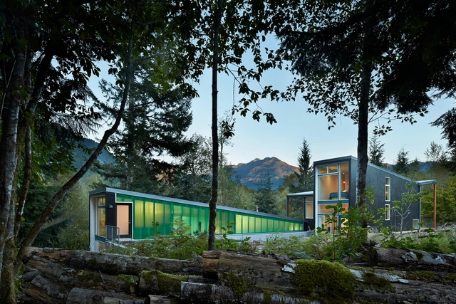 Cabaña Bear Run / David Coleman Architecture - Fotografía exterior, Casas