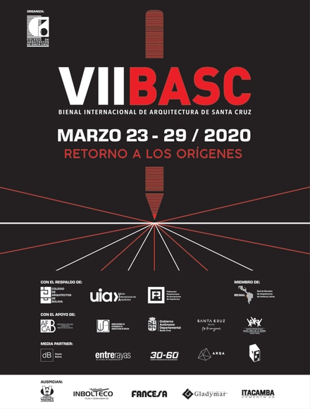 VII BASC - Bienal Internacional de Arquitectura de Santa Cruz 2020: "Retorno a los orígenes" - Imagen Principal