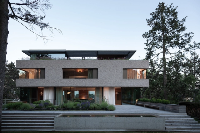 Villa Vista / Znameni Ctyr Architekti - Fotografia de Exterior, Casas, Fachada, Escada