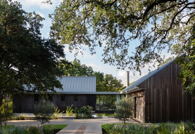 Casa Belmont Park / Tim Cuppett Architects - Fotografia de Exterior, Casas, Jardim