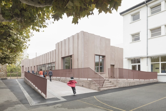 Centro Recreativo Jaurès  / graal - Fotografia de Interiores, Centro Comunitário, Fachada