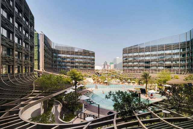 Ocean Park Marriott Hotel / Aedas - Exterior Photography, Hotels, Facade