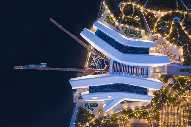 China inaugura seu Museu Marítimo Nacional projetado por COX Architecture - Imagem de Destaque