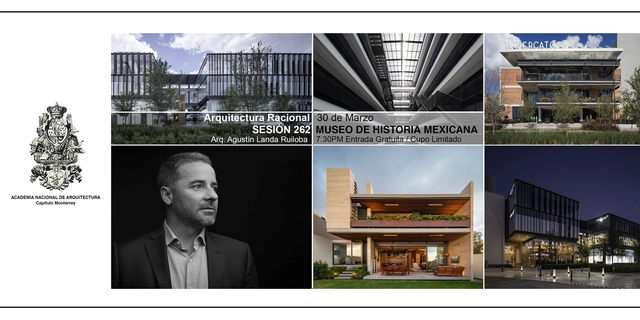 Sesión 262. "Arquitectura racional" Agustín Landa Ruiloba - Imagen Principal