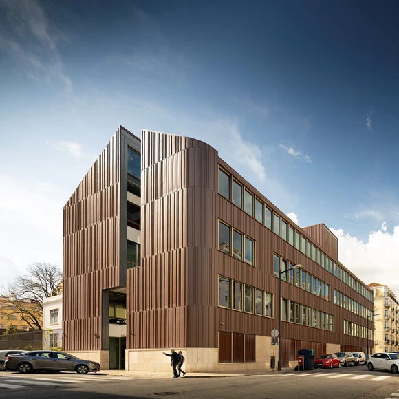 里斯本红桥学校 / ARX Portugal Arquitectos - 建筑图, 中小学校, 表皮